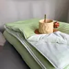 Colcha de Verano de Algodón Puro Grado Materno e Infantil, Estilo Ins Fresca y Sencilla, 100% Algodón Nube Ultra Suave Delgada para Aire Acondicionado