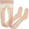 Nuevos calcetines de belleza 360 grados cintura alta sin costuras 0d color reparación protección solar sin costuras ultra delgados transparentes carne mate invisibles explosiones