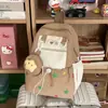 Mochila de diseño único, alto atractivo estético, adecuada para salidas de niñas, gran capacidad, linda y versátil, mochila escolar para estudiantes al por mayor