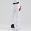 Pantalones de esquí nuevos para mujer, de doble tabla, ajustados, resistentes al viento, impermeables, gruesos, cálidos, elásticos, deportivos, de comercio exterior