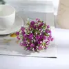 L Simulación Plástico Gypsophila Flor Artificial Flor de Flor de Boda Decoración de Boda Arreglo de Flores de Techo Accesorio de Fotografía