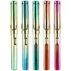 Venta al por mayor de bolígrafos color Macaron Morandi estudiantes para practicar con punta electrónica EF postura afilada cartucho de tinta bolígrafo de tinta caligrafía