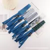 Correa de Hombro Cruzada Estilo Japonés Bordado con Cuerda Ecológica Moda Poliéster Bolso de Mano Bolso de Compras Cruzado al Hombro con Correa para el Hombro