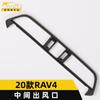 Adecuado para el marco decorativo de la salida de aire central del RAV4 2020, modificación de lentejuelas para la salida de aire frío del aire acondicionado del control central del RAV4