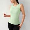 Fitness para Mujer Chaleco de Yoga Delgado de Secado Rápido Elástico Look Adelgazante Entrenamiento para Correr Ropa Exterior Sin Mangas Top Deportivo Verano