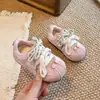 Zapatos de Lona para Bebé Niña 2026 Primavera y Otoño Estilo Coreano Zapatos Deportivos Zapatos Casuales para Niñas Zapatos Individuales Zapatos para Caminar de Bebé Pequeño