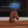 Sândalo Ano do Cavalo Boa Sorte Prosperidade Dinastia Tang Zodíaco do Cavalo Corrente de Celular Chaveiro Cavalo Pingente do Ano do Cavalo Pingente de Natal