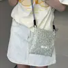 Bolsa de Teléfono Móvil Estilo Ins de Moda para Mujer para Ir al Trabajo en Primavera y Verano Nueva Bolsa Pequeña de Tela con Flores Bolso de Teléfono Móvil Bordado con Flores de Moda
