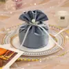 Bolsa de Dulces para Boda, Bolsa de Terciopelo de Lujo para Boda, Recuerdo de Boda, Caja de Dulces para Boda, Bolsa de Dulces de Compromiso Estilo Ins