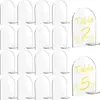 Tarjeta de Mesa Transparente Acrílica DIY Tarjeta de Mesa en Blanco Acrílico Tarjeta de Mesa de Boda Patrón Digital Imprimible Tarjeta de Asiento