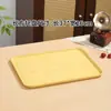 Bandeja Comercial com Textura de Madeira Imitada, Bandeja para Colocar Copo de Água, Bandeja de Chá, Bandeja Retangular de Plástico para Hotel, Restaurante, Casa, Bandeja de Frutas