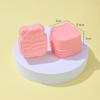 Molde de Silicone Alimentar para Bolo Molde de Bolo Cozido no Vapor Amassar Le Dim Cake Bolo de Arroz Gelatina Pudim Ferramenta para Complementar a Alimentação do Bebê