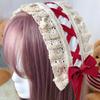 Lolita Estilo Francês Menina Japonesa Soft Headband Acessório de Cabelo Kc Headband Lolita Laço de Renda Doce Menina
