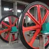 Rueda de polea de tipo fijo para cable de acero de minería, rueda de polea de tipo flotante, rueda de cabrestante de elevación para perforación de pozos 300 mm -- 2,3 m
