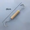 Ganchos para Loja de Roupas, Ganchos S, Cabides de Corda de Cânhamo, Adereços de Exibição, Painéis de Exibição de Madeira, Pregadores de Calça, Argolas para Lenço