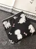 [80-120] 524 Seda de Hielo estampado lindo tiro bajo bolsa de ropa interior para mujer cadera con taladro ropa interior para mujer tiro bajo