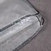 Bolsa Transparente con Cordón Bolsa Personalizada para Guardar Muñecas Mochila con Cordón Se Puede Imprimir con Logo Mochila de Plástico con Cordón para Viajes