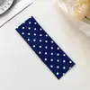 Nova Faixa de Cabeça Elástica para Yoga com Bolinhas, Faixa de Cabeça Fashion com Bolinhas para Maquiagem, Acessórios de Cabelo, Faixa de Cabeça Absorvente de Suor para Esportes e Fitness