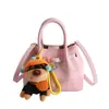 Bolsa de Mão Quadrada Pequena Casual Simples Estilo Coreano para Mulheres Nova Moda Primavera 2026 Bolsa de Ombro Transversal com Textura de Alto Padrão
