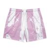Pantalones Cortos Deportivos, Pantalones Cortos de Playa de Verano, Material de Malla, Transpirables y Absorbentes del Sudor, Pantalones Cortos de Fitness para Baloncesto de Corte Holgado, Pantalones Cortos de Playa de Malla