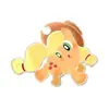 Broche Insígnia de Boneca Anime My Little Pony Desenho Animado Pônei Arco-Íris Liga Rara Presente de Aniversário Infantil