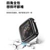 Adequado para Apple Watch S11/10 Malha à Prova de Poeira Capa Traseira Completa Caixa de Relógio PC Cobertura Completa S9 S8/7 Capa Protetora