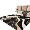 Alfombra Completa Abstracta Nórdica para Sala de Estar, Hogar, Dormitorio, Resistente al Desgaste, Antideslizante, Manta de Cabecera, Fácil Cuidado, Resistente a la Suciedad, Alfombra de Piso en Stock