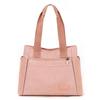 Bolsa Tote Colorida de Raposa de Grande Capacidade para Mulheres Estilo Japonês Bolsa de Ombro Simples Roupas de Trabalho para Ir ao Trabalho Bolsa Multicamadas para Computador
