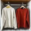 Moletom Japonês Solteiro Produção Outono Novo Casal Masculino e Feminino Manga Longa Gola Redonda Cor Pura Casual 450185