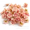 Pétalos de Flor de Cerezo Pequeños Simulados, Flores Artificiales Mini para Arreglo de Escena, Decoración Realista de Alta Gama para el Hogar, Flores de Decoración para Bodas
