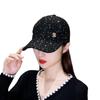 Chapéu Feminino Inverno Moda Coreana Boné de Baseball Casual Versátil Outono e Inverno Jovem Chapéu de Moletom com Aba de Pato