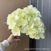 Flores Artificiales, Ramo de Hortensias de 5 Cabezas, Verano Interminable, 27 Piezas, Materiales Florales para Decoración de Bodas y Hogar, Flores de Cinco Cabezas