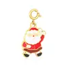 Colgantes de Joyería Transfronterizos Colgantes Navideños DIY Colgantes Lindos Accesorios Acero Inoxidable Chapado en Oro de 18K Accesorios de Joyería