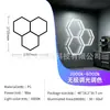 Luces LED de panal con atenuación continua y temperatura de color ajustable, adecuadas para estaciones de trabajo de detailing de automóviles, garajes y sitios de construcción.; Opciones al por mayor y OEM disponibles