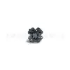 Pendientes de aleación de titanio F136 con forma de trébol de cuatro hojas y circonita, tachuelas para el cartílago de la oreja con trébol de la suerte degradado, joyería para piercing con rosca interna de titanio G23