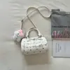 Bolso Relajado de Moda Estilo Coreano 2026 Verano Nuevo Adorno de Encaje Bolso de Hombro Elegante de Alto Valor