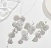 Explotaciones transfronterizas collar de mariposa de boda pendientes joyería de novia joyería de banquete traje al por mayor una generación de cabello