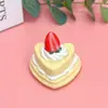 Imanes de Nevera de Comida Estéreo 3D, Pasteles, Postres, Decoraciones de Resina para Nevera, Pequeños Adornos, Postres Miniatura de Comida, Juguetes de Comida
