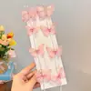 Corrente de Cabelo com Borboleta de Franjas Super Fada para Crianças, Elástico para Cabelo Trançado para Meninas, Acessórios de Cabelo Estilo Princesa Doces e Fofos
