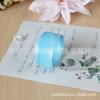 Departamento Azul Cinta Coreana Borde Dorado y Plateado Hilo Fantasía Hecho a Mano DIY Muñeca Brillante Lolita Lazo Material