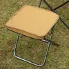 Taburete plegable de aleación de aluminio personalizado, taburete tipo bolsa para bolígrafos de camping portátil, equipo de camping para exteriores, taburete pequeño para picnic y pesca