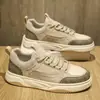 Nuevas zapatillas deportivas de malla transpirable de verano para hombre, adecuadas para senderismo al aire libre y trabajo diario, zapatos de moda de suela plana con suelas gruesas