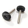 Xinjue Xin 20mm-m5 sextavado aço inoxidável plástico nylon cabeça cabo parafuso parafuso de mão parafuso decorativo