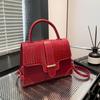 Bolso de mujer, bolso de mano a juego, nuevo bolso de moda, bolso bandolera de hombro, bolso cuadrado pequeño de primavera 2025