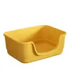 Bandeja para Gatos Extra Grande Extra Grande Abierta Semicerrada Inodoro Anti-Salpicaduras Gatito Caja de Arena para Gatos Suministros para Gatos