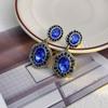 Joias Medievais Vintage Brincos Elegantes Retrô Franceses Estilo Palácio Luxo Acessível Brincos Estilo Antigo de Alto Nível Atacado