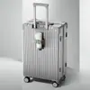 Maleta para hombre de gran capacidad, Maleta con ruedas universales, Caja con contraseña retro de alto valor, Clásica