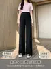 Pantalones de pierna ancha ligeros de maternidad para primavera y verano con soporte para el vientre, de cintura alta, no restrictivos, adecuados para mujeres petite, tallas grandes, adelgazantes, versátiles, casuales, adecuados para usar al aire libre
