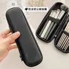 Bolsa de armazenamento de pincéis de maquiagem de grande capacidade para mulheres, modelo novo portátil 2025, estojo específico para viagem para pincéis de sombra e pincéis de maquiagem