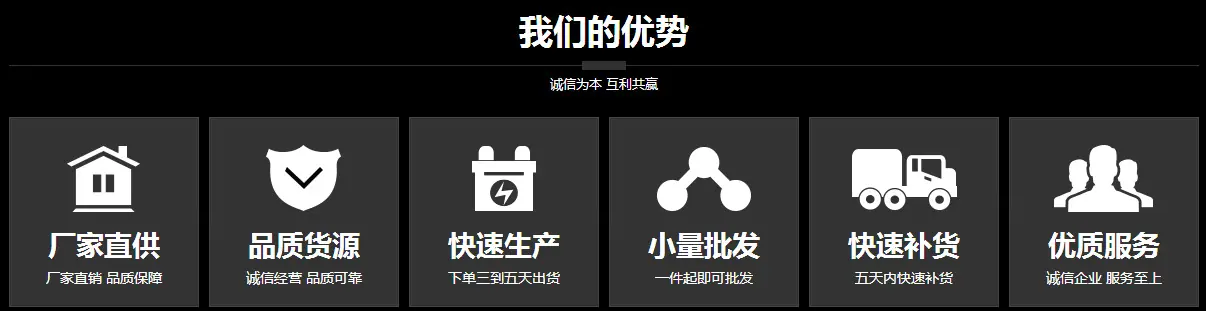 我们的优势